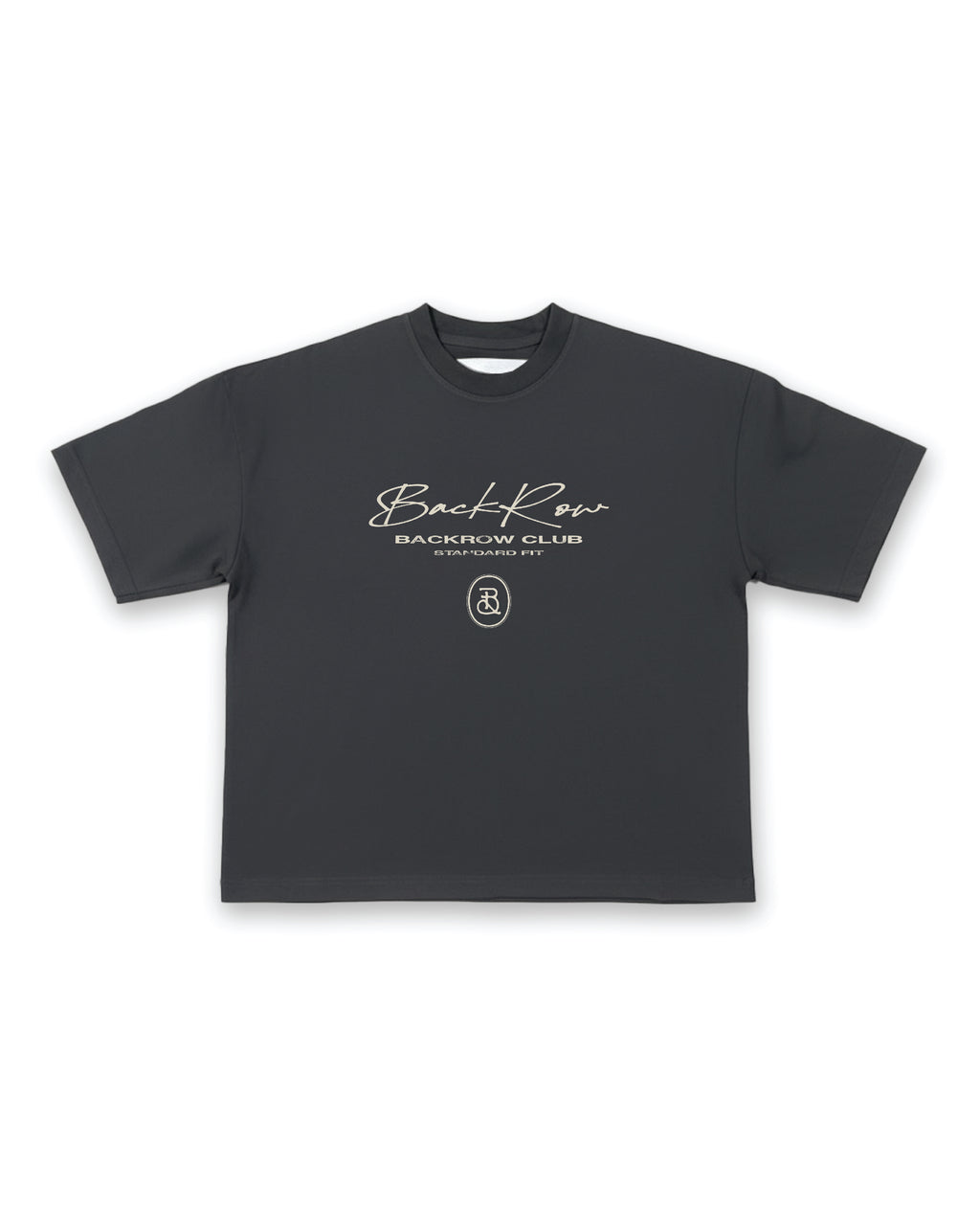 BackRow " First Collective " Ash Black Tee
