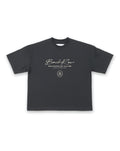 BackRow " First Collective " Ash Black Tee
