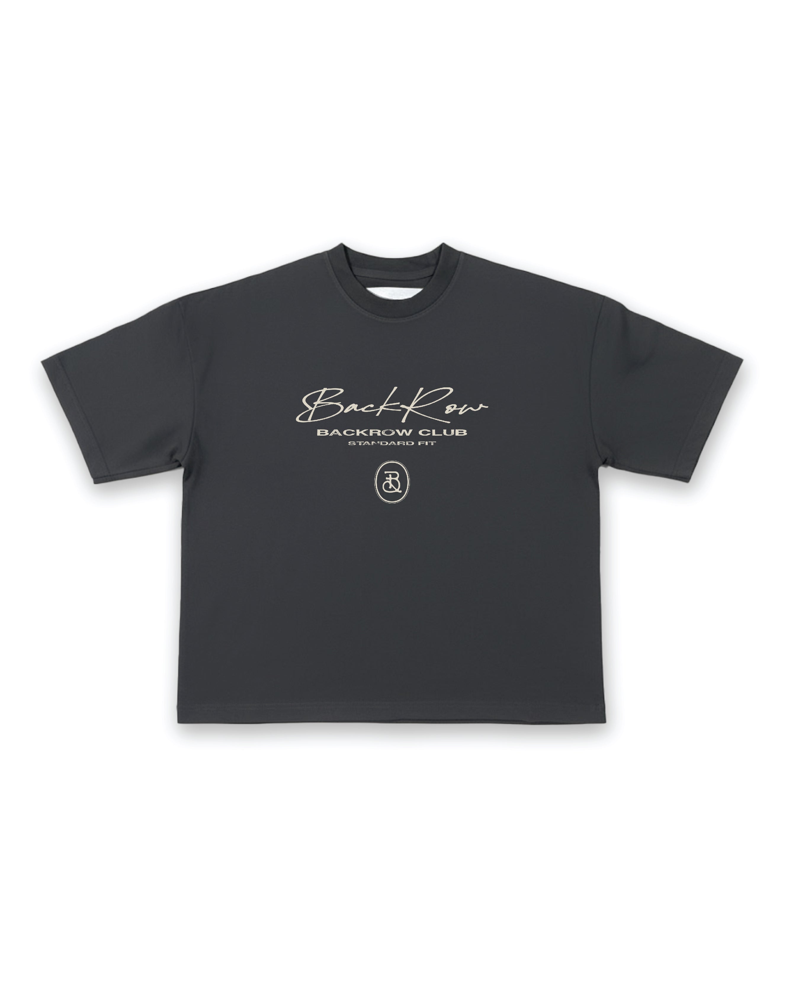 BackRow " First Collective " Ash Black Tee